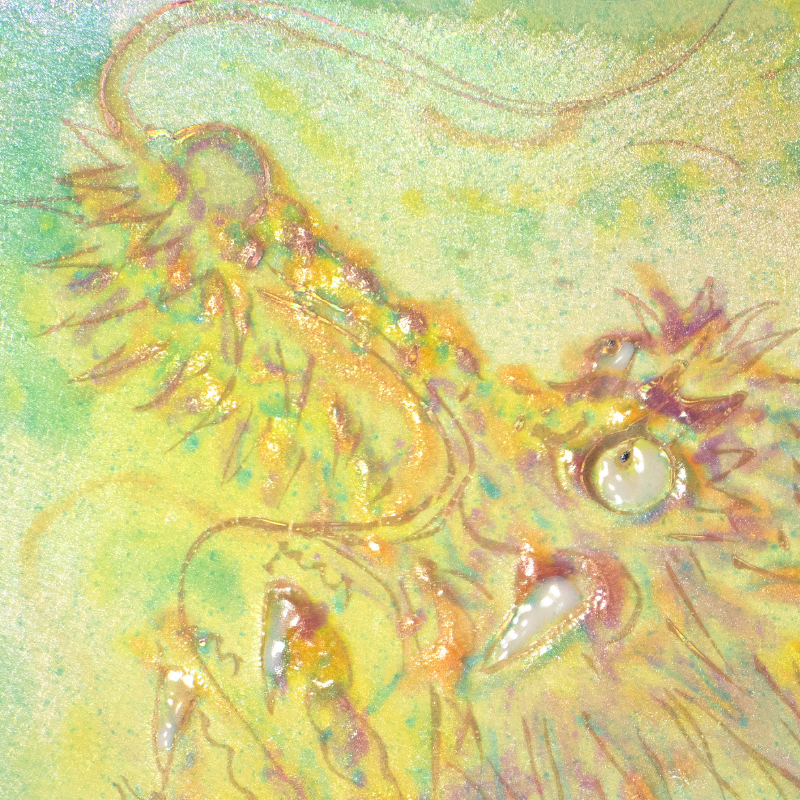 陶彩画 「喜びの龍」 – 草場一壽工房 Museum Shop