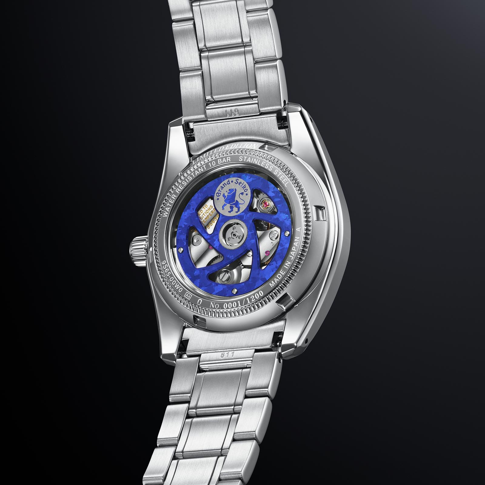 Grand Seiko Automatic SBGR325 9S 25th Anniversary Blue Watch – Grand Seiko Official