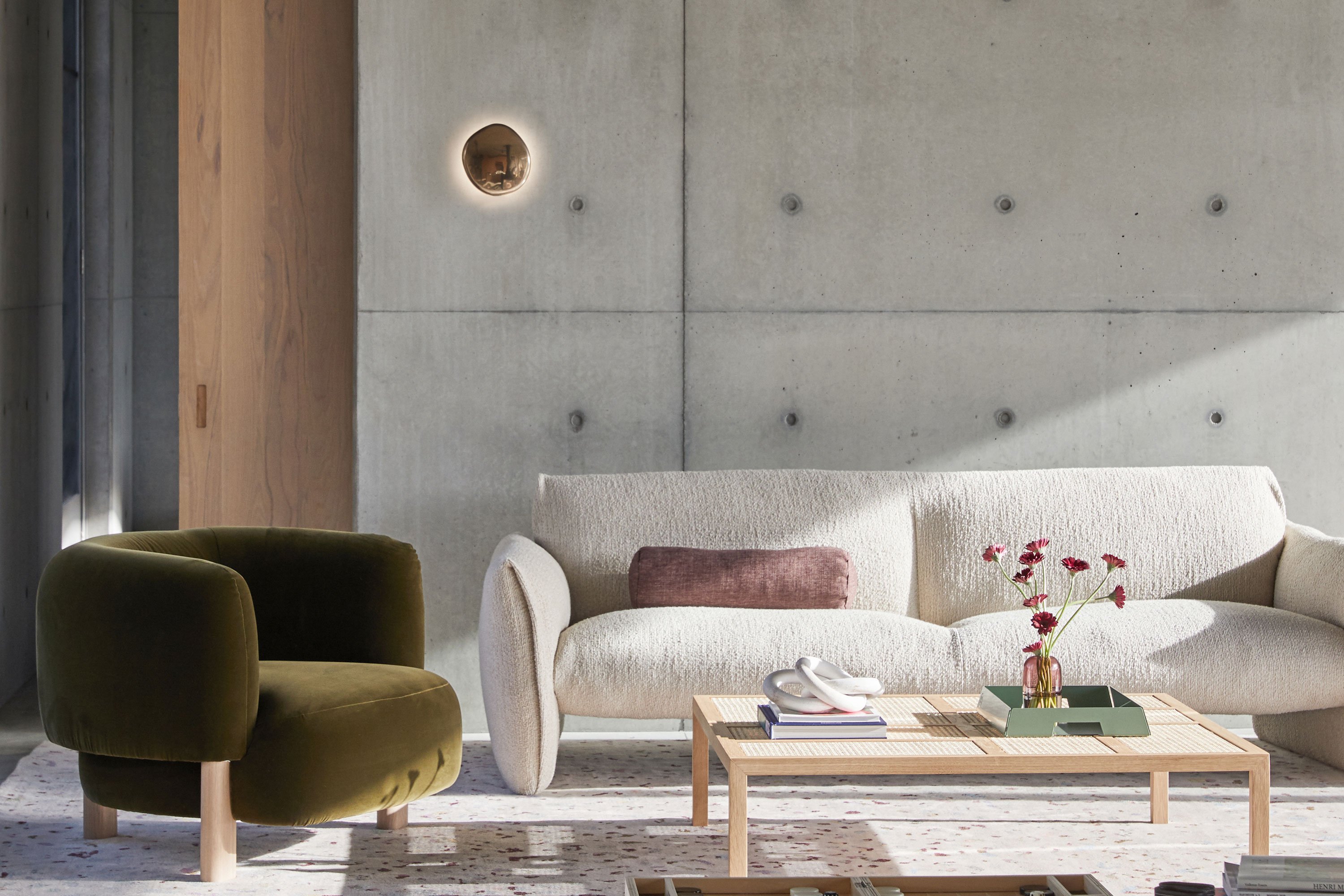 Goldie Wall Light Polished Bronze Jardan