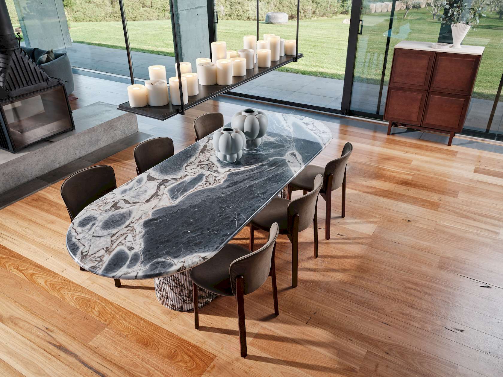 Crescent Dining Table