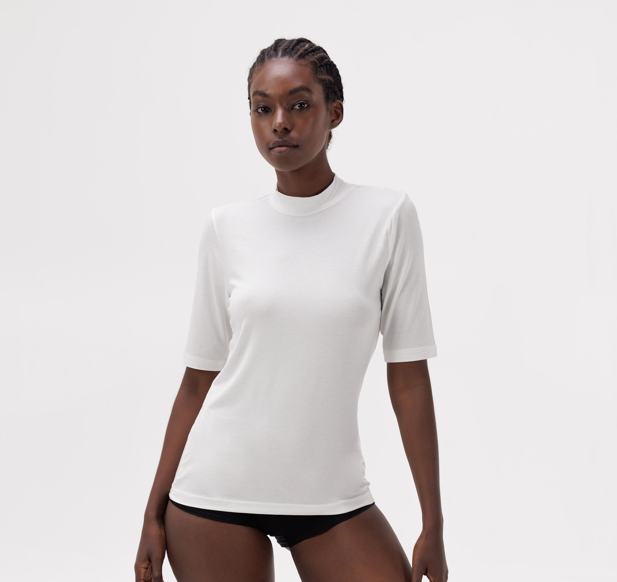 Buy Soft Touch Turtleneck Tee | Fast Delivery | Organic Basics EU