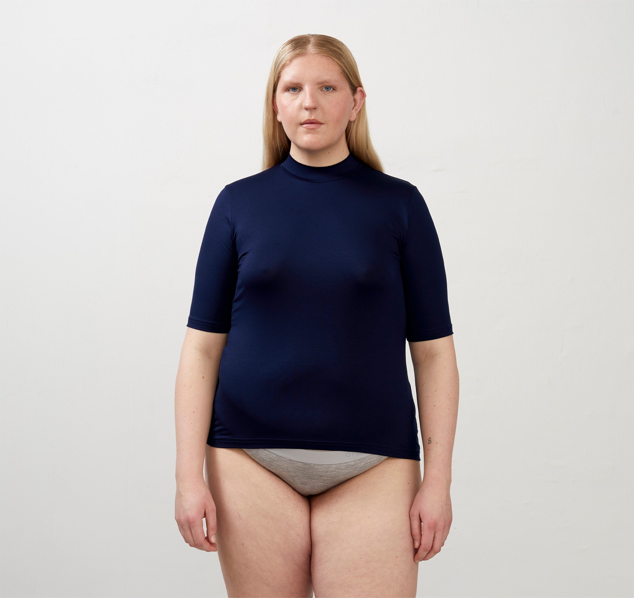 Buy Soft Touch Turtleneck Tee | Fast Delivery | Organic Basics EU