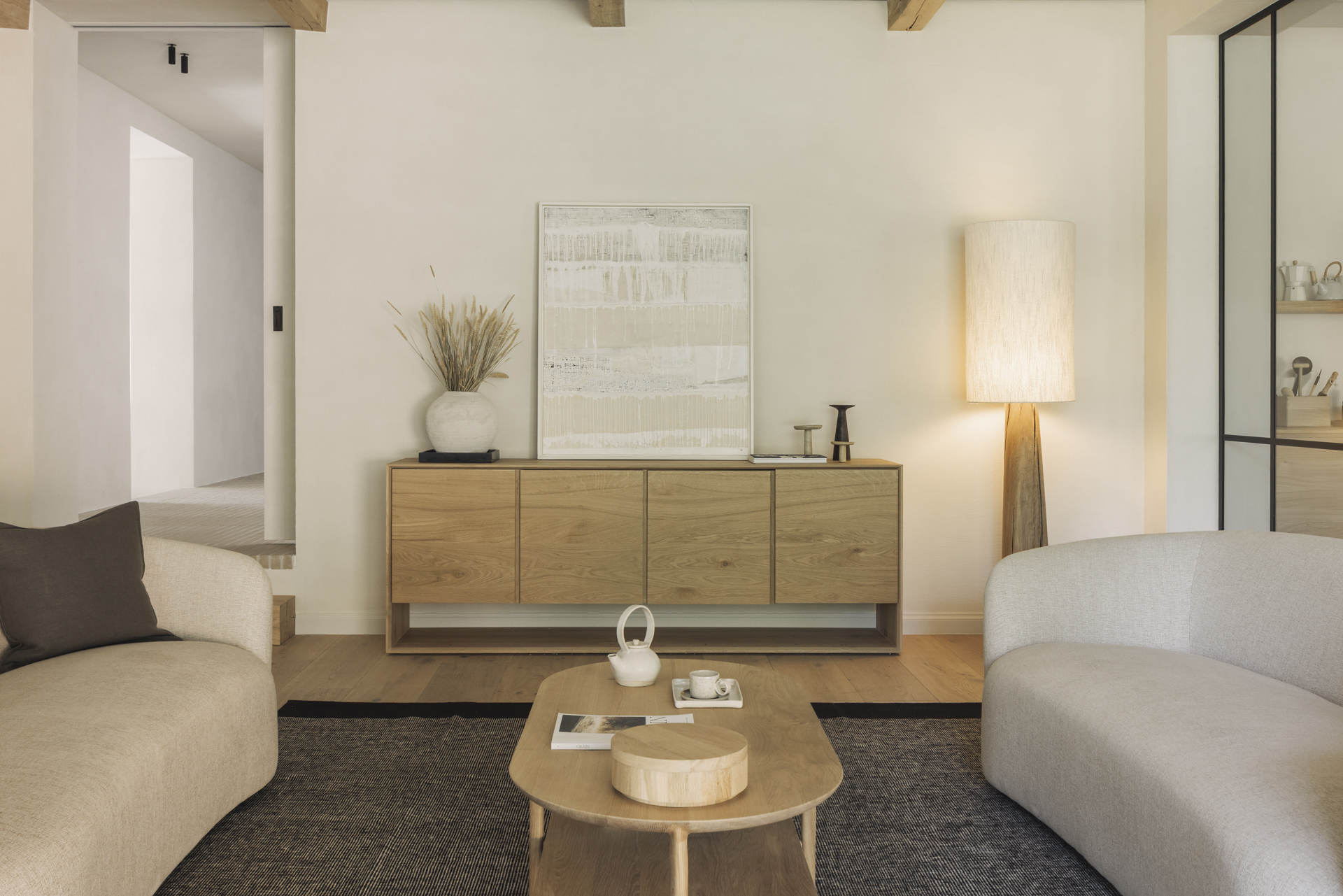 Ethnicraft Oak Bok Coffee Table