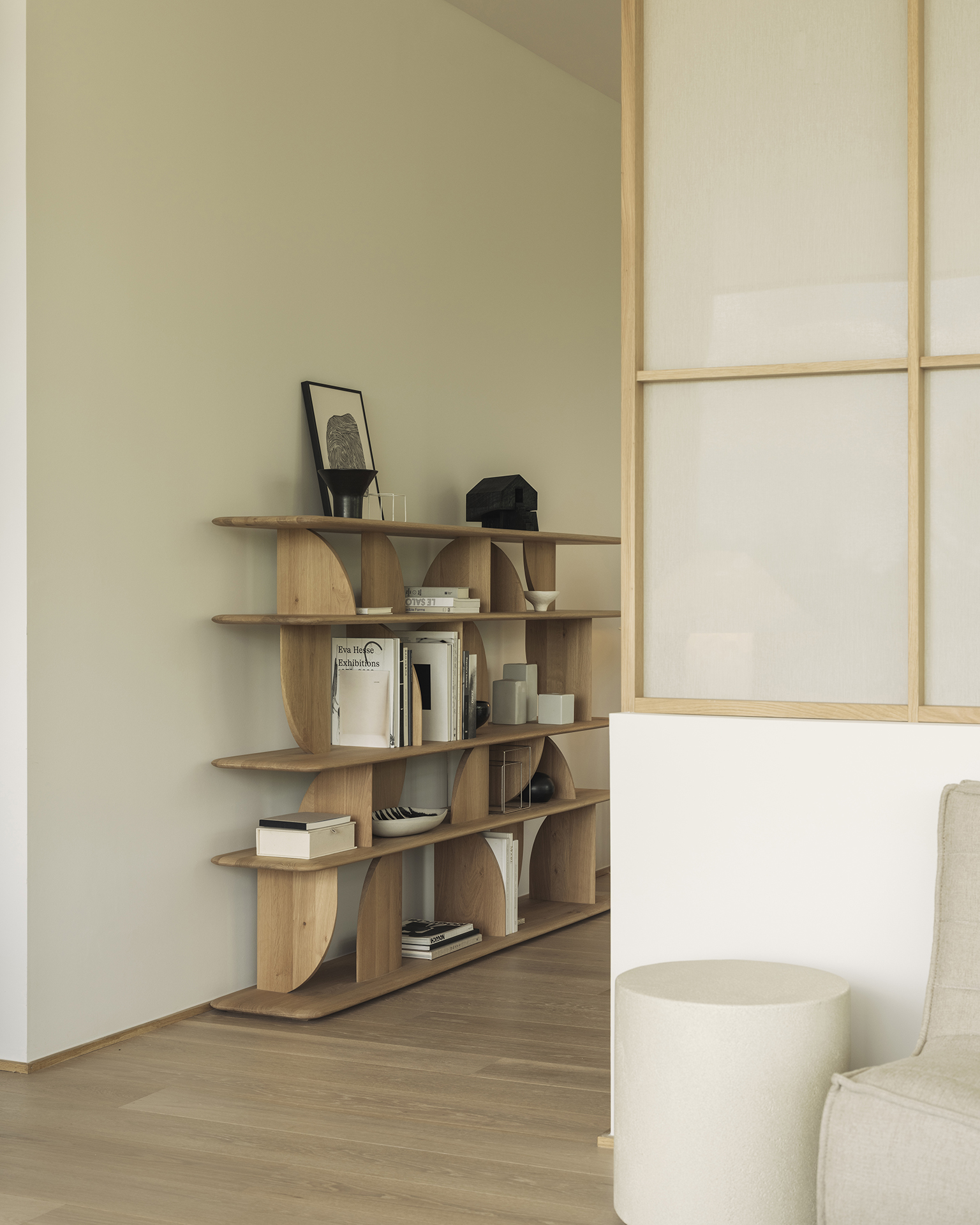 Ethnicraft Oak Geometric Rack