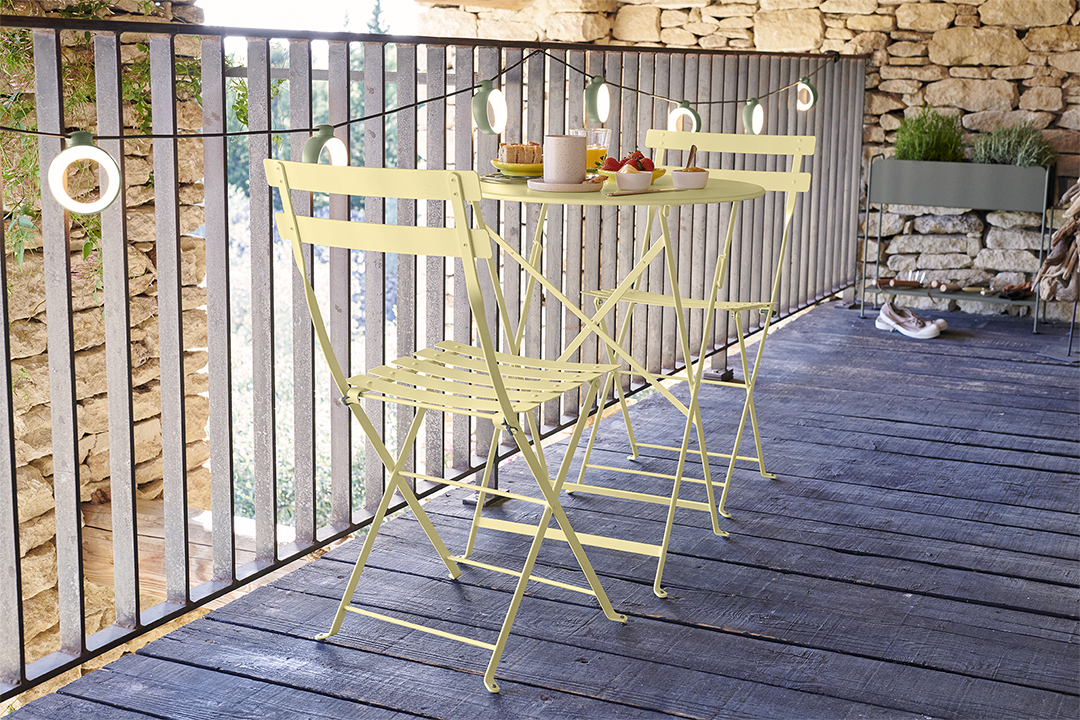 Fermob Bistro Metal Chair - Steel Grey - Floor Stock