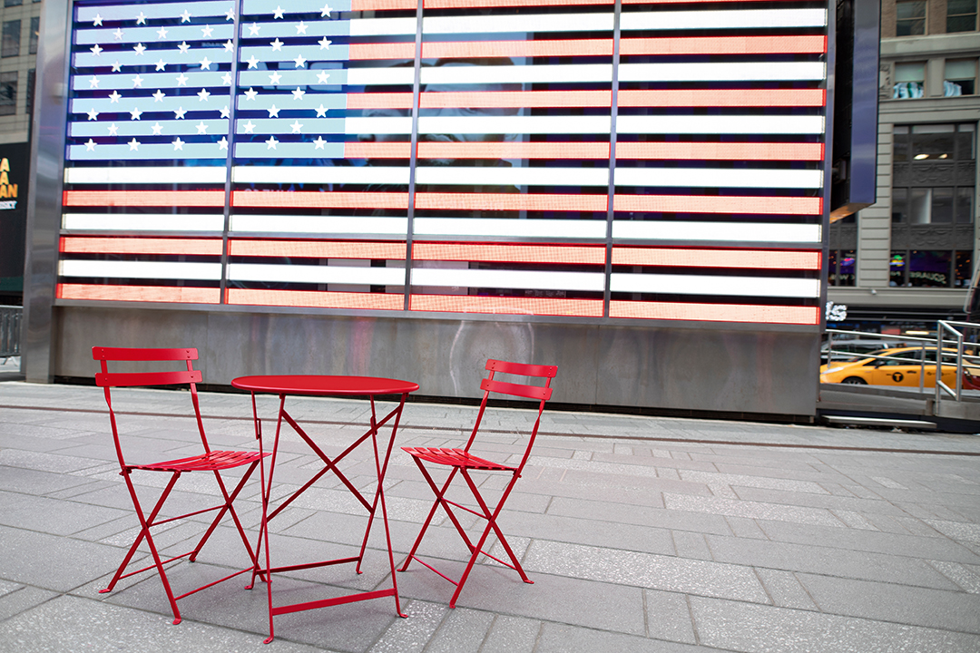 Fermob Bistro Metal Chair - Steel Grey - Floor Stock