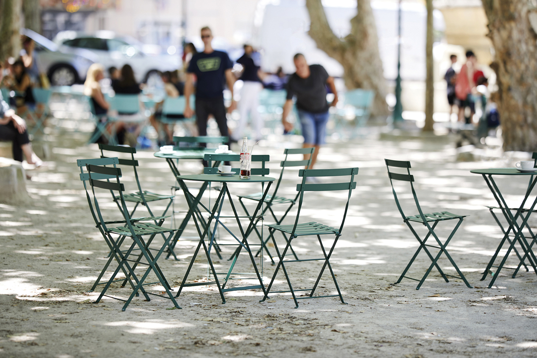 Fermob Bistro Metal Chair - Steel Grey - Floor Stock