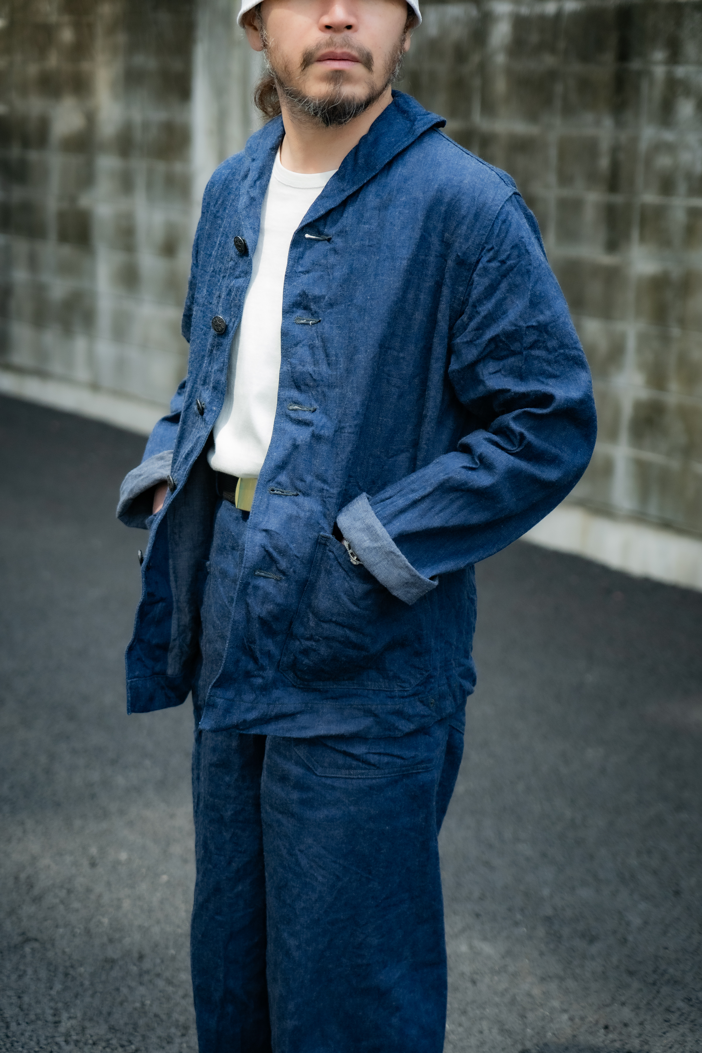 パリコレクション U.S. NAVY McCoy's Real The – JUMPER DUNGAREE DENIM ジャケット・アウター