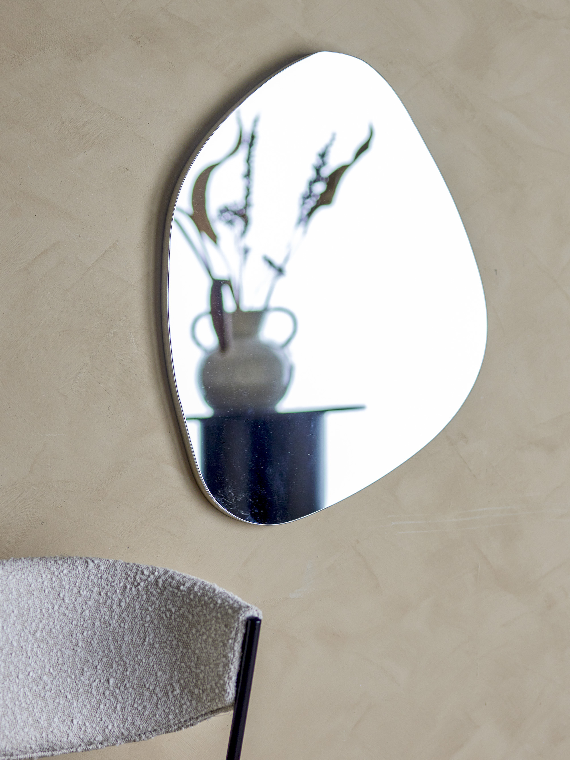 Aimie Wall Mirror - Silver