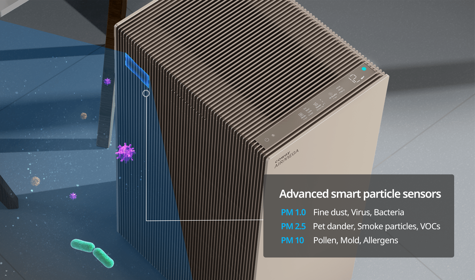 Advanced Smart Particle Sensors