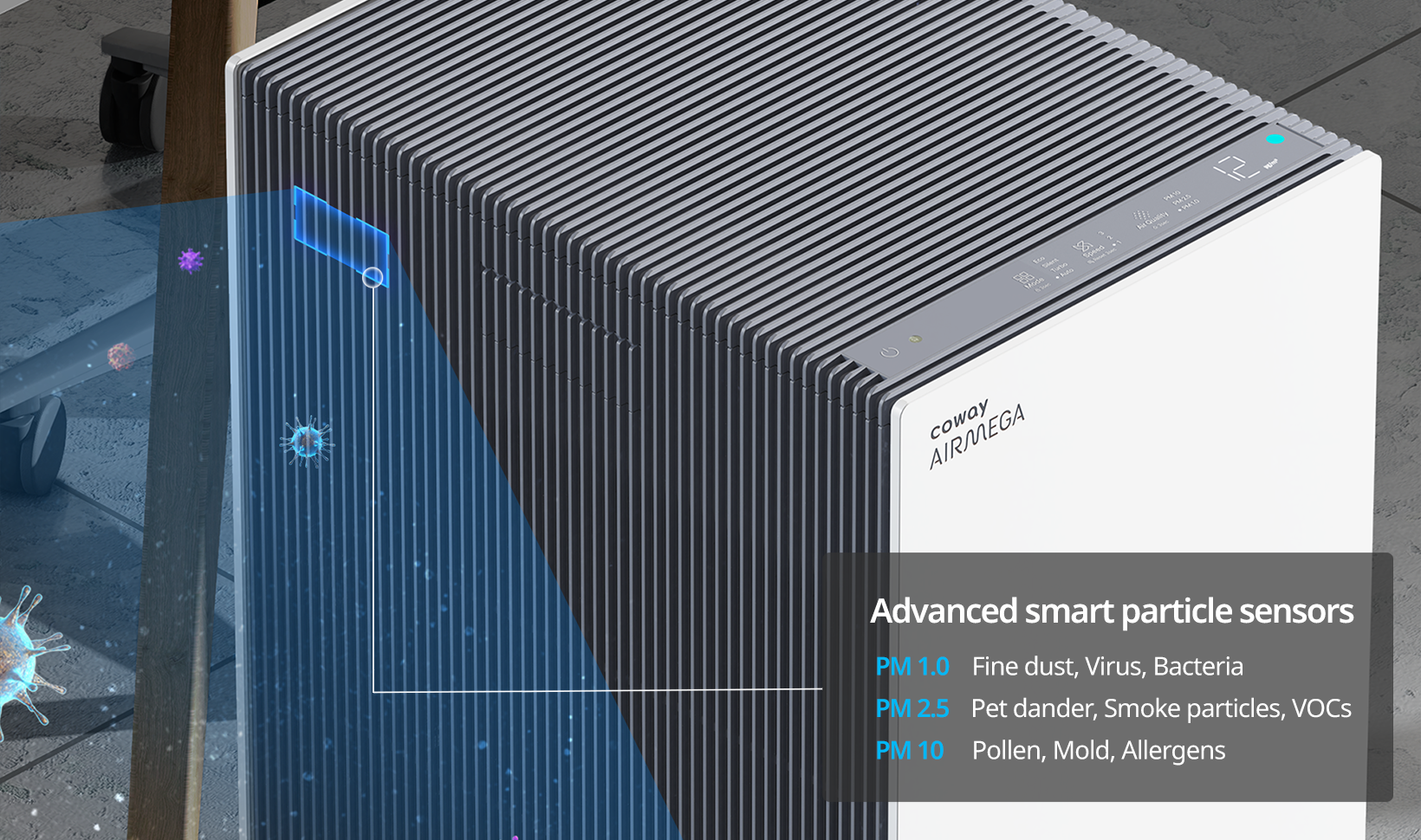 Advanced Smart Particle Sensors