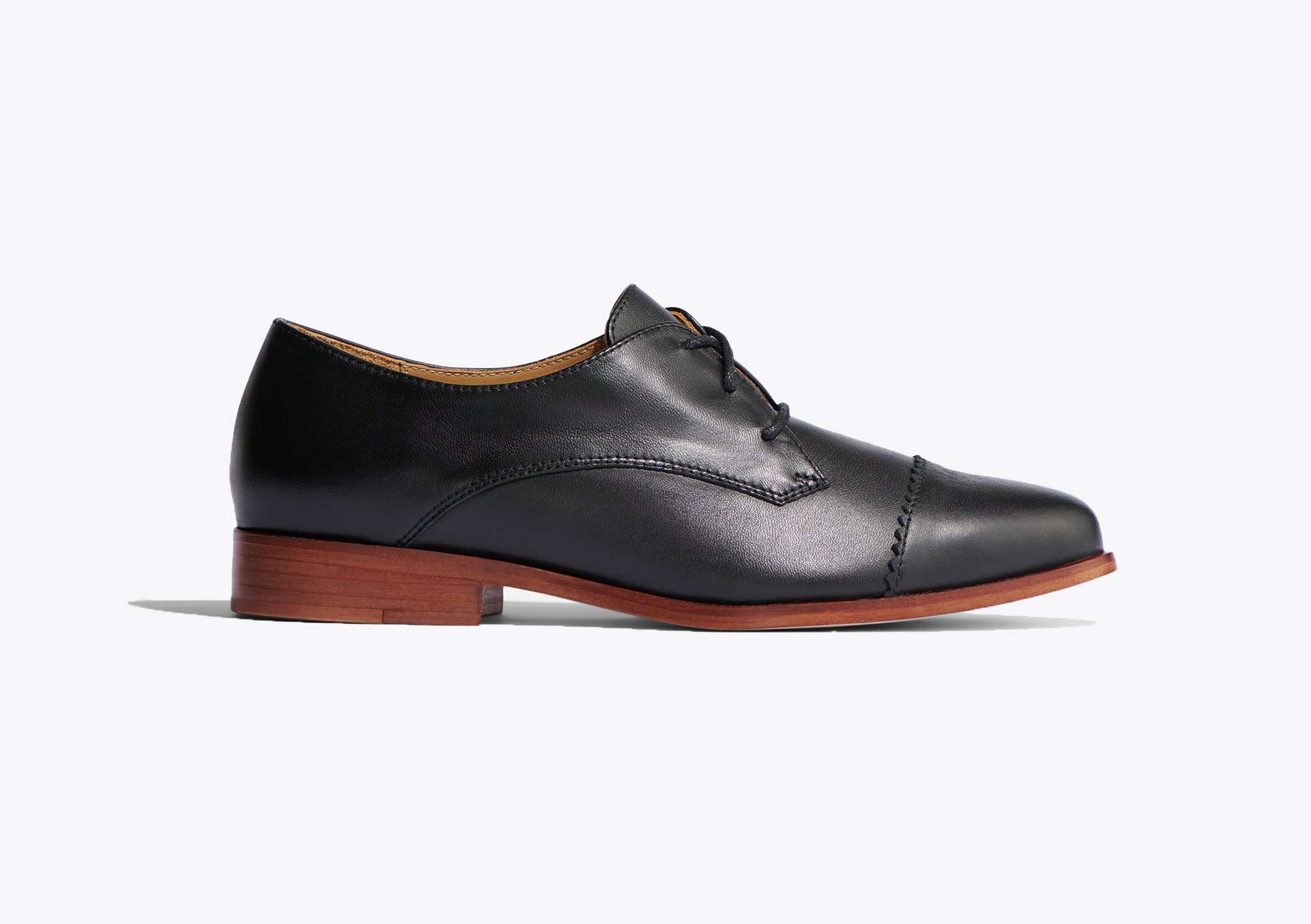 Nisolo Emilia Cap Toe Oxford Black - Every Nisolo product is built on the foundation of comfort, function, and design. 