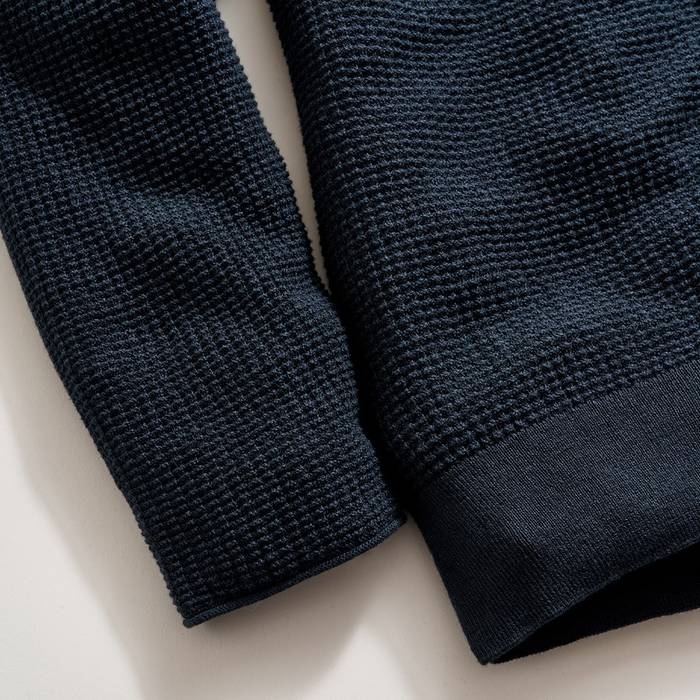 Mini Waffle Cardigan