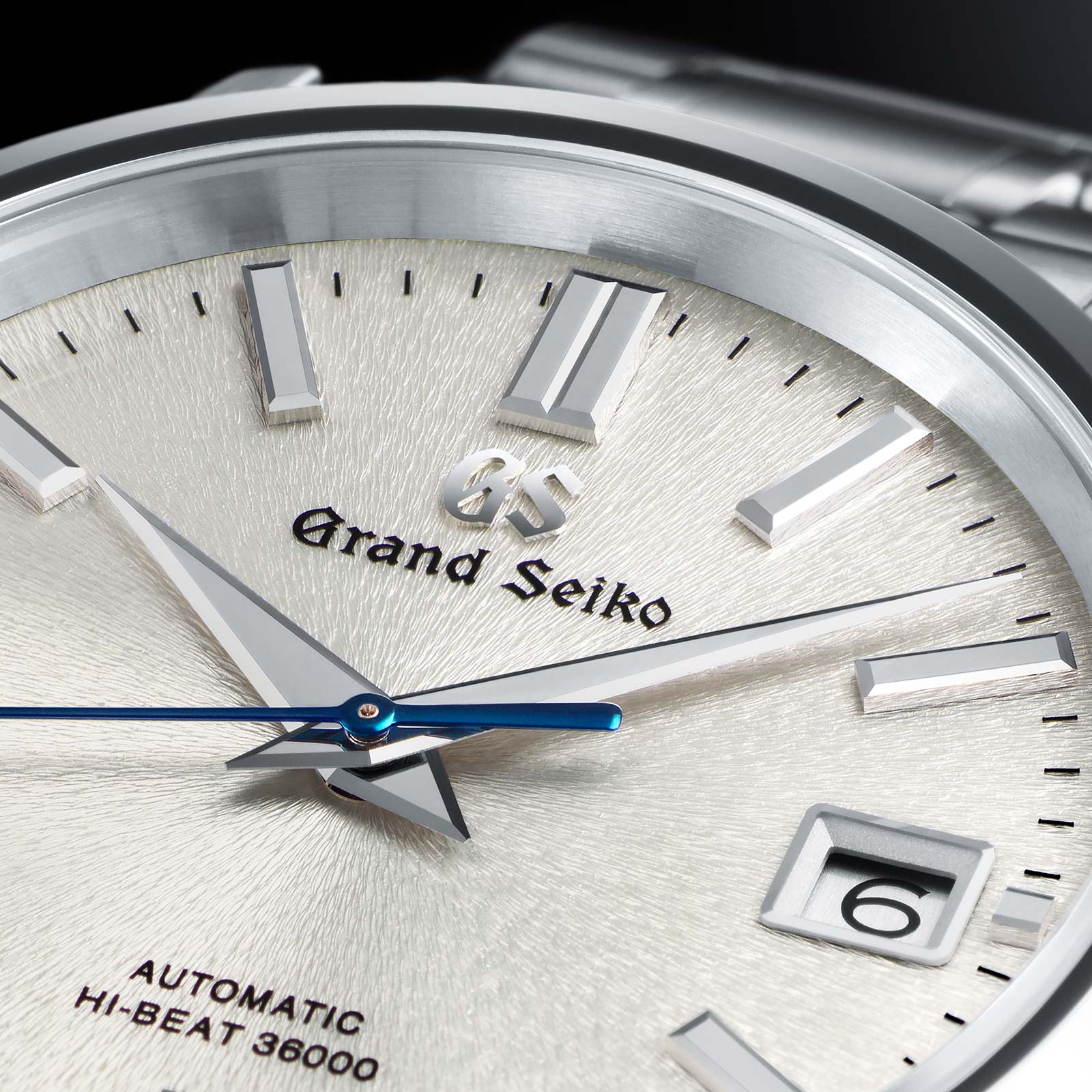 Grand Seiko SBGH299 Hi-Beat 36000 Mt. Iwate Dial with 44GS case in Ever-Brilliant Steel. 