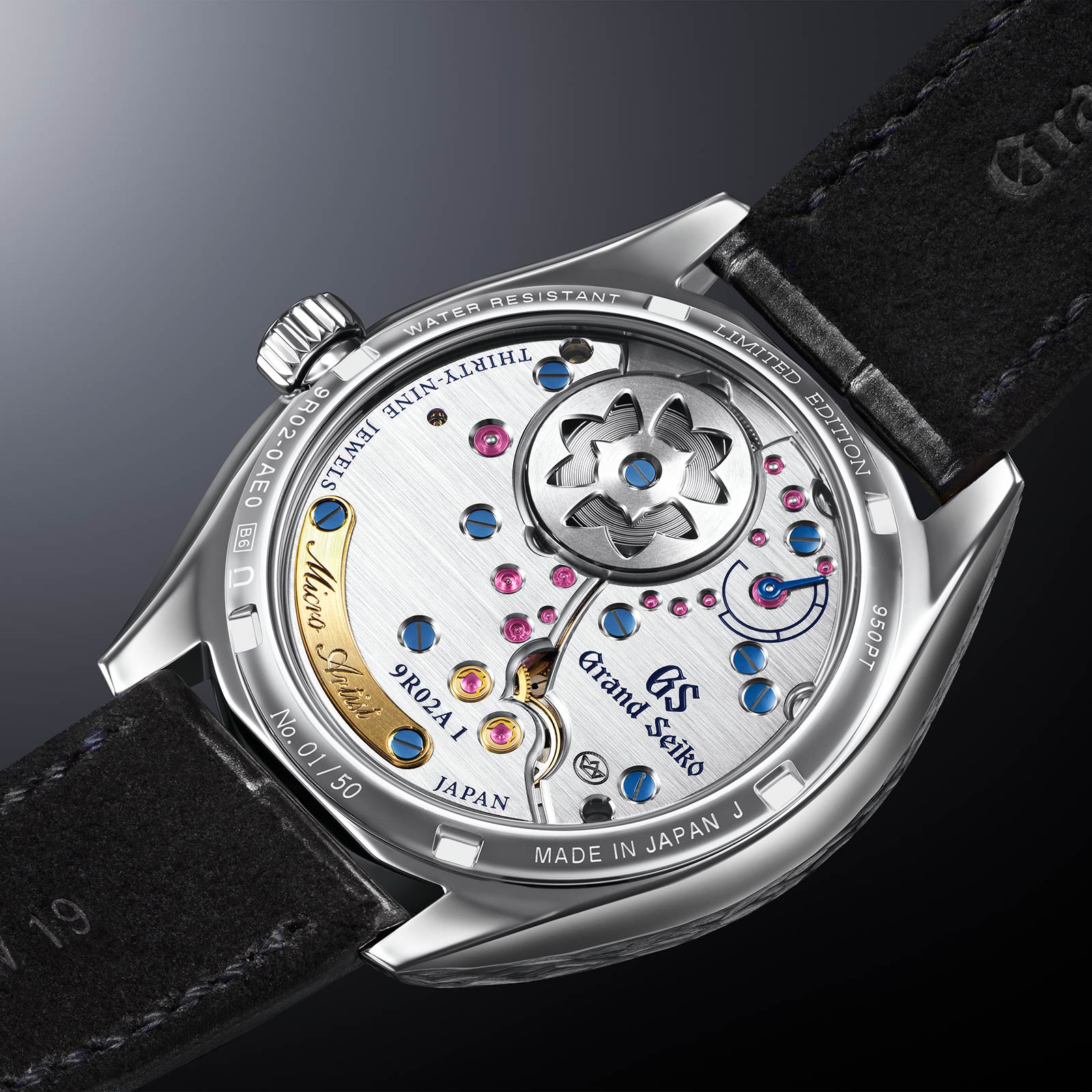 Grand Seiko Spring Drive Engraved SBGZ009 Platinum Limited Watch – Grand  Seiko Official Boutique