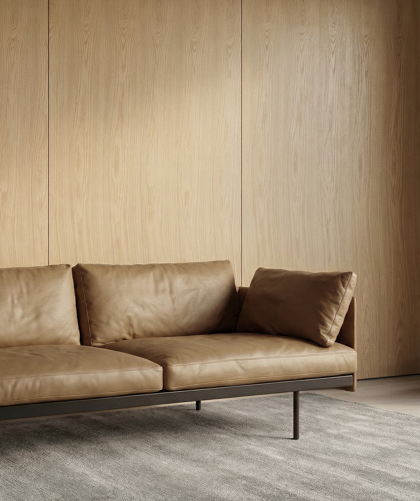 Bureau 2.5 Seater Sofa