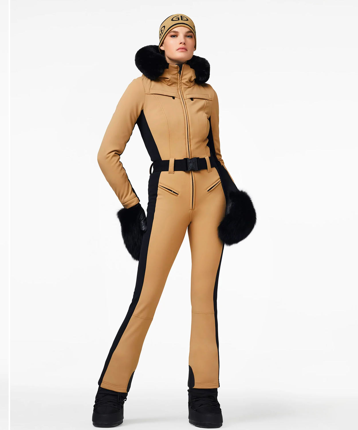 Women's Parry Jumpsuit Faux Fur Long