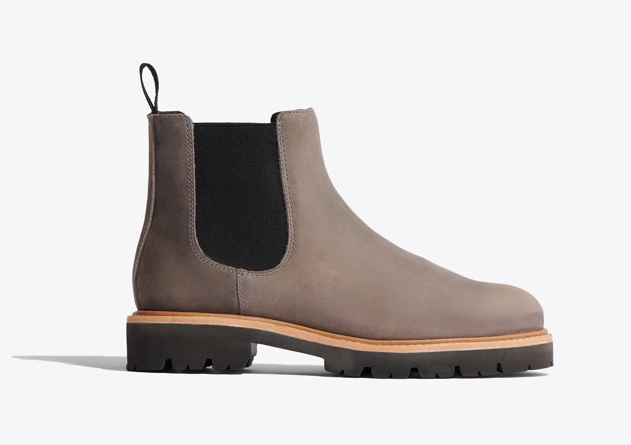 Nisolo Go-To Lug Chelsea Boot 2.0 Grey - Every Nisolo product is built on the foundation of comfort, function, and design. 