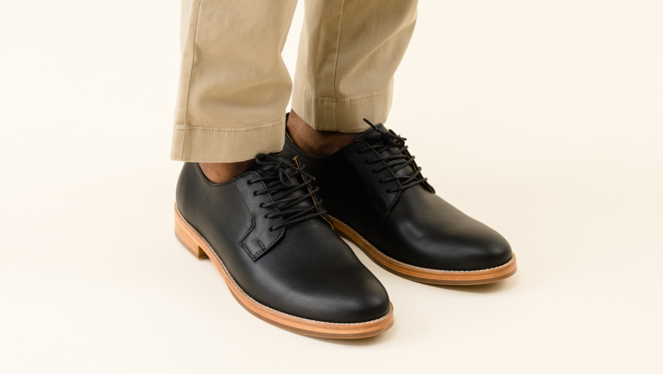 Nisolo Rey Everyday Derby Black