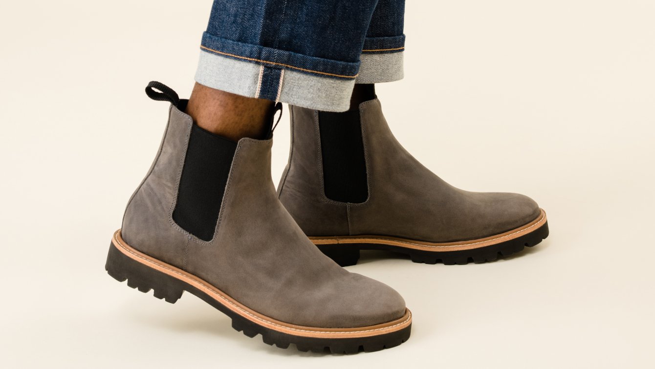 Nisolo Go-To Chelsea Boot 2.0 Grey