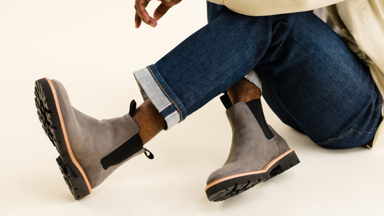 Nisolo Go-To Chelsea Boot 2.0 Grey