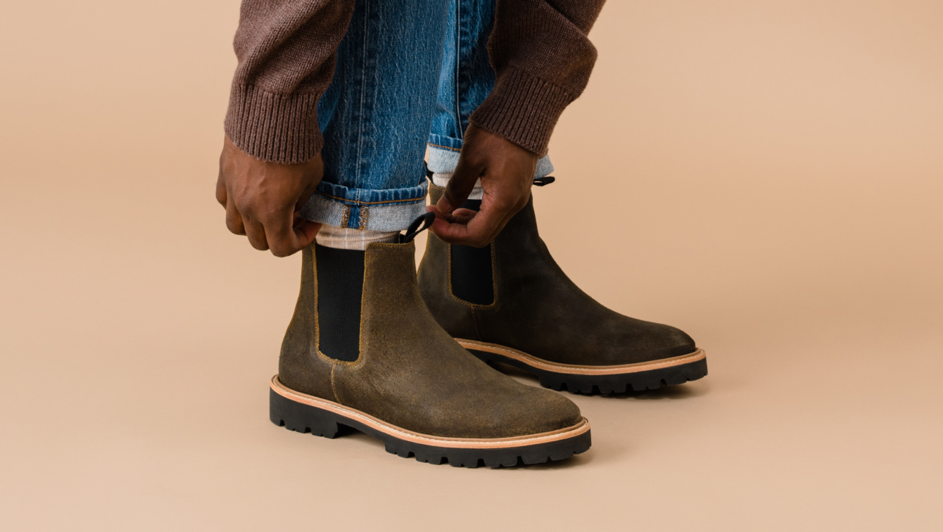 Nisolo Go-To Chelsea Boot 2.0 Waxed Brown