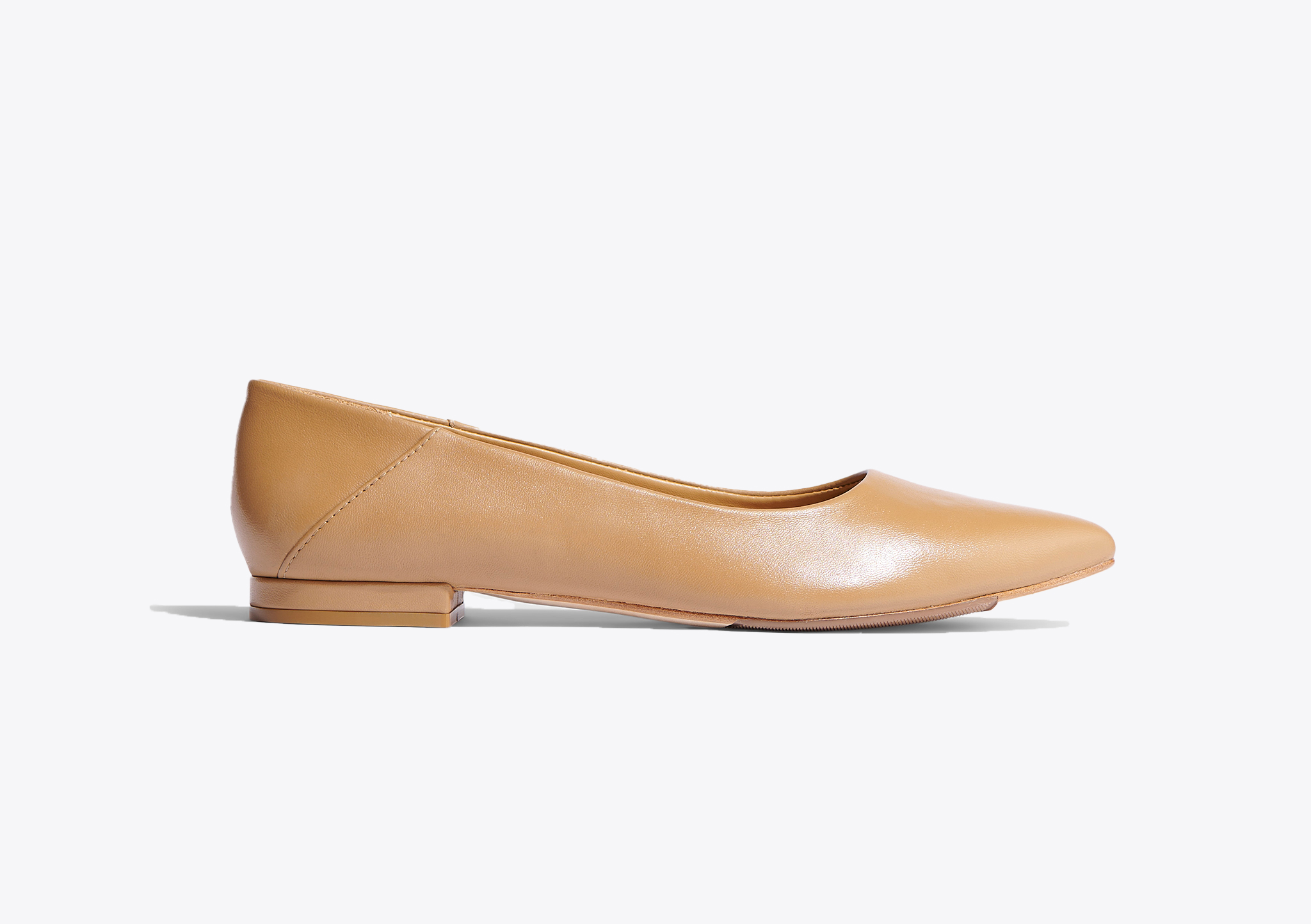 Nisolo Fina Pointed Toe Flat Almond - Every Nisolo product is built on the foundation of comfort, function, and design. 