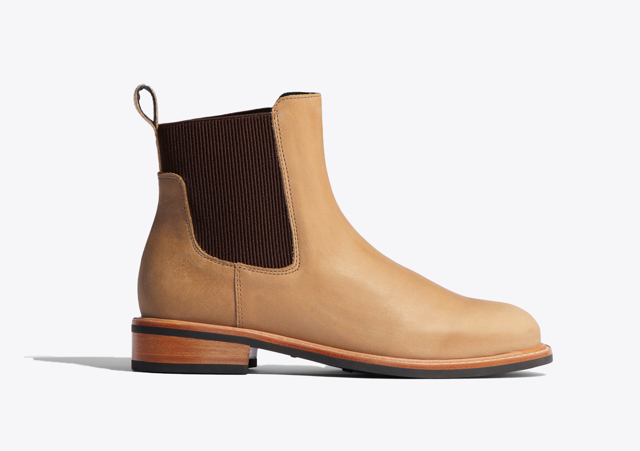 Nisolo Carmen Chelsea Boot 2.0 Almond - Every Nisolo product is built on the foundation of comfort, function, and design. 