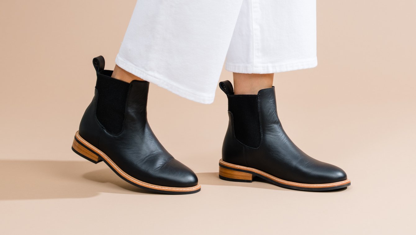 Nisolo Carmen Chelsea Boot 2.0 Black