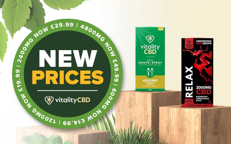 Vitality CBD New Prices Announced