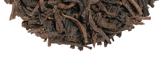 Decaf Breakfast tea pile