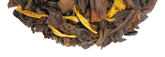 Mountain oolong tea pile