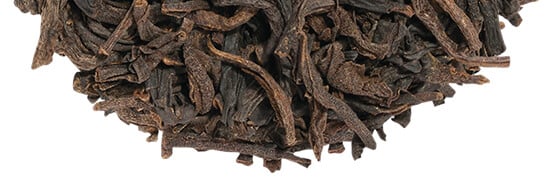 Decaf Breakfast tea pile
