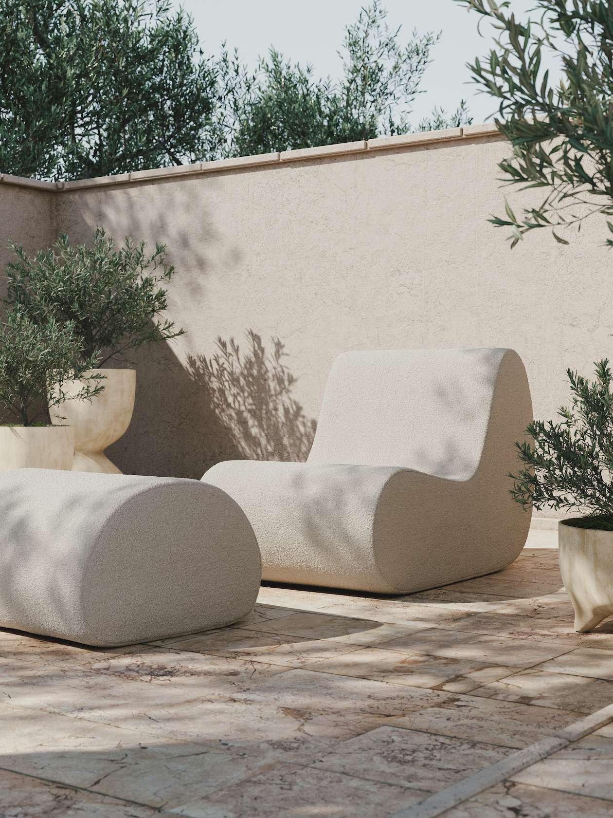 Rouli Pure Boucle Pouf