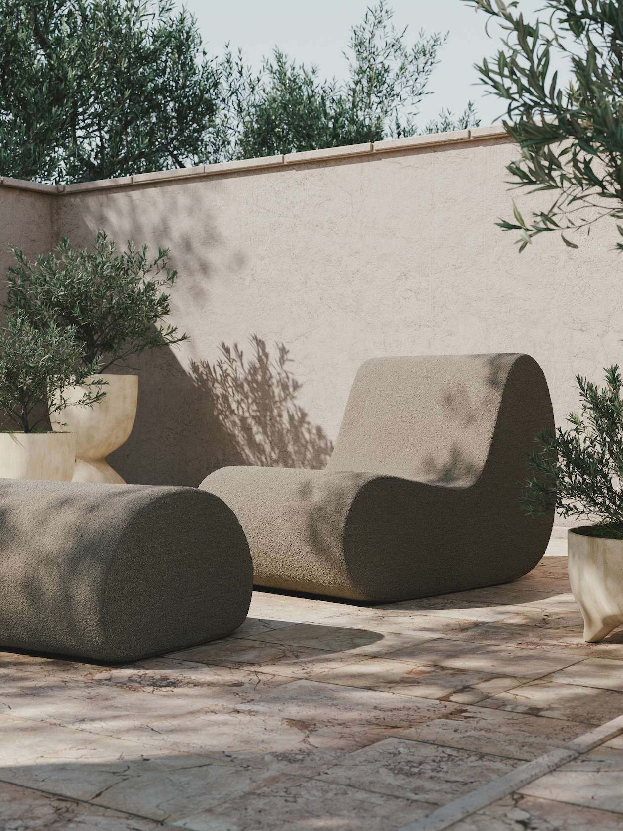 Rouli Pure Boucle Pouf