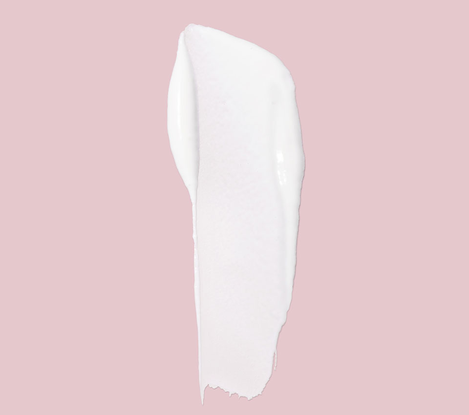 White cream texture swatch
