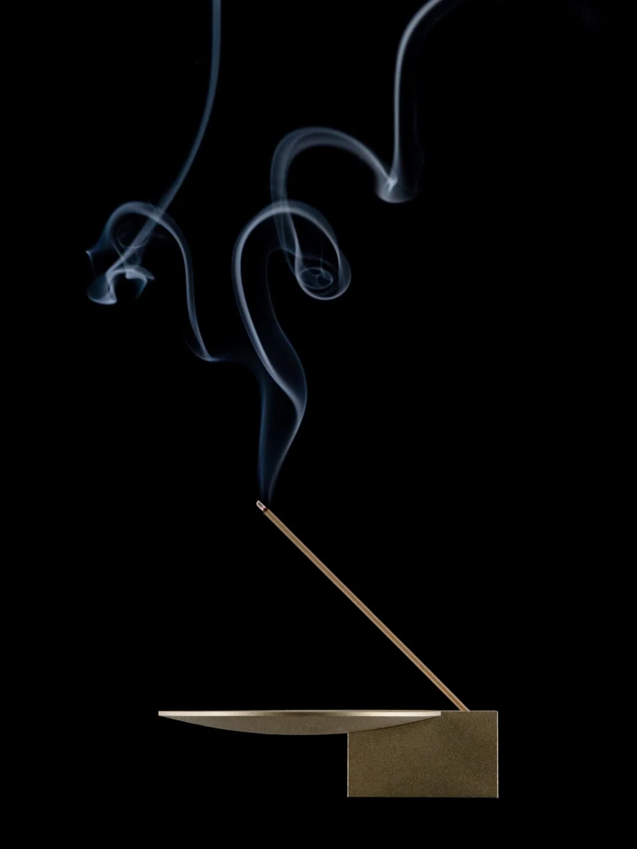 Meditation Incense Set, Brass