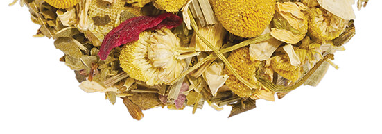 CHAMOMILE CITRON TEA PILE