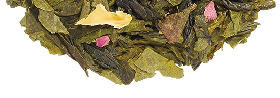 Cherry Blossom tea pile