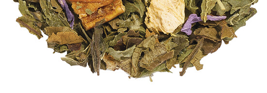 WHITE GINGER PEAR tea pile
