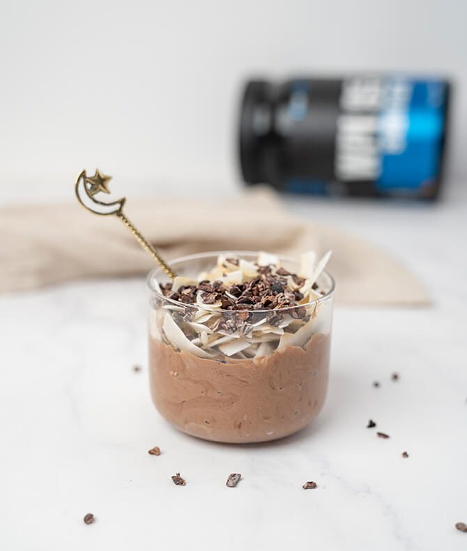 RECIPE - CHOCOLATE PROTEIN MOUSSE