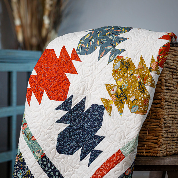 Boho Blooms Quilt Tutorial