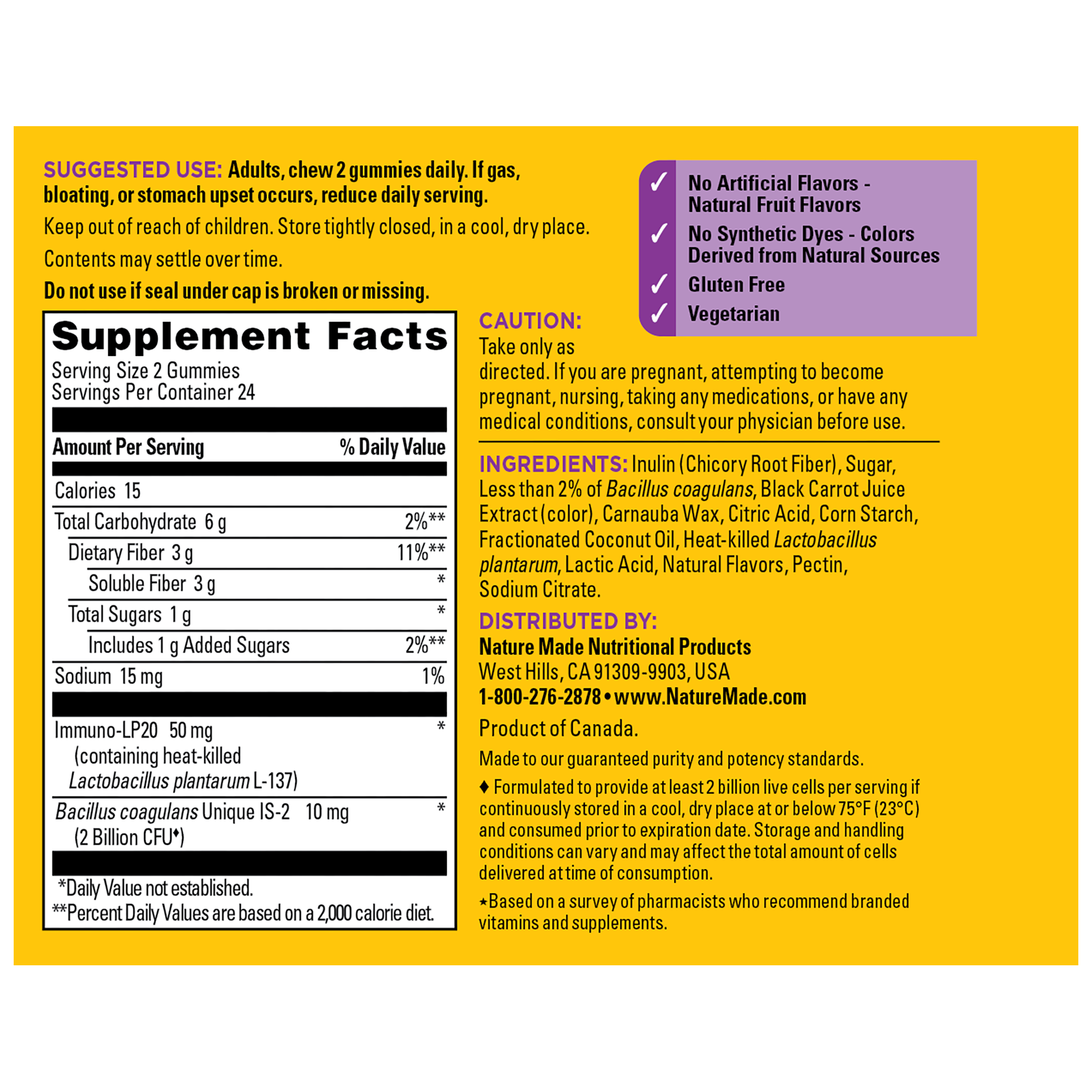 Product Ingredients Callout