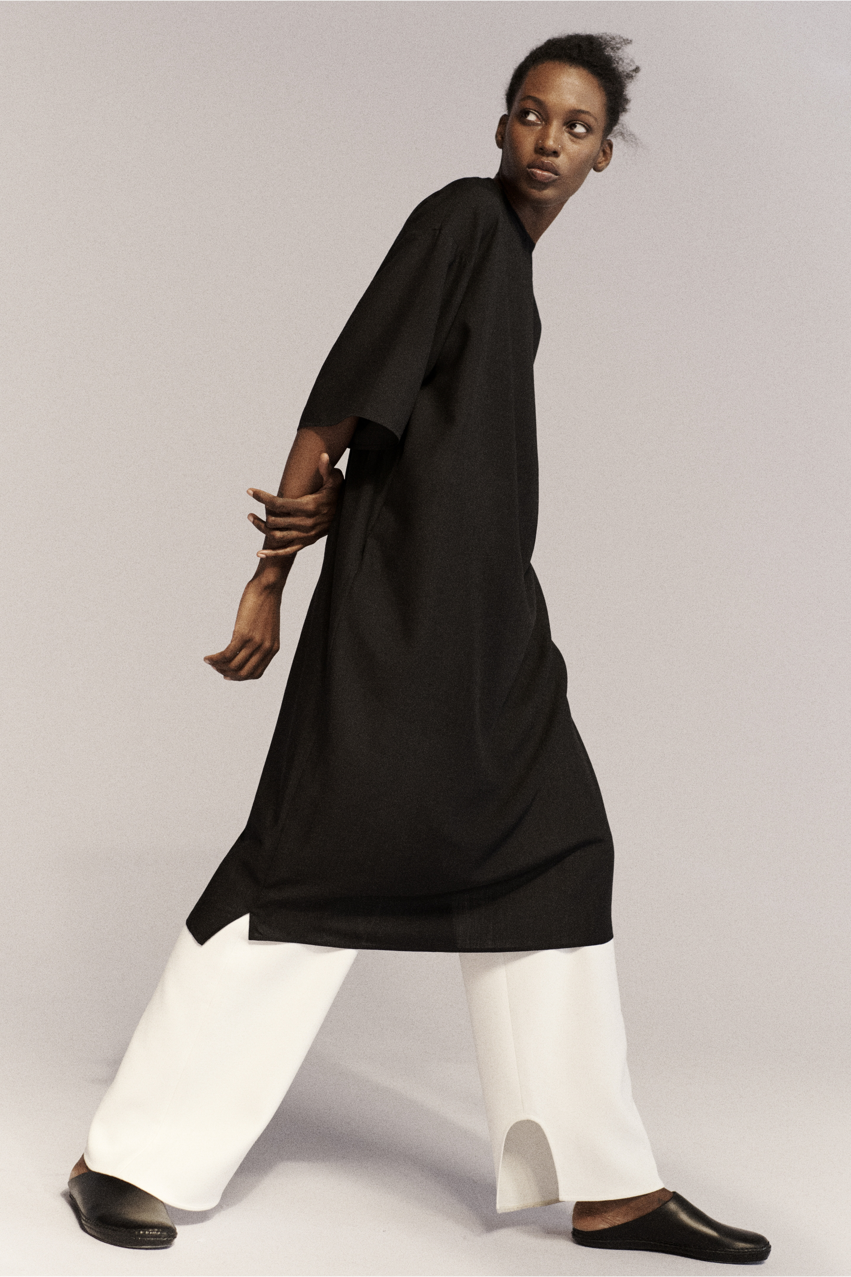 Zara oversized outlet t shirt dress