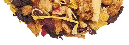 MANGO CITRON tea pile