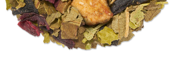 SUMMER STRAWBERRY tea pile