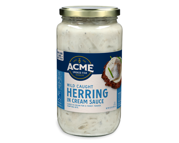 32 oz. pickled Herring in Cream