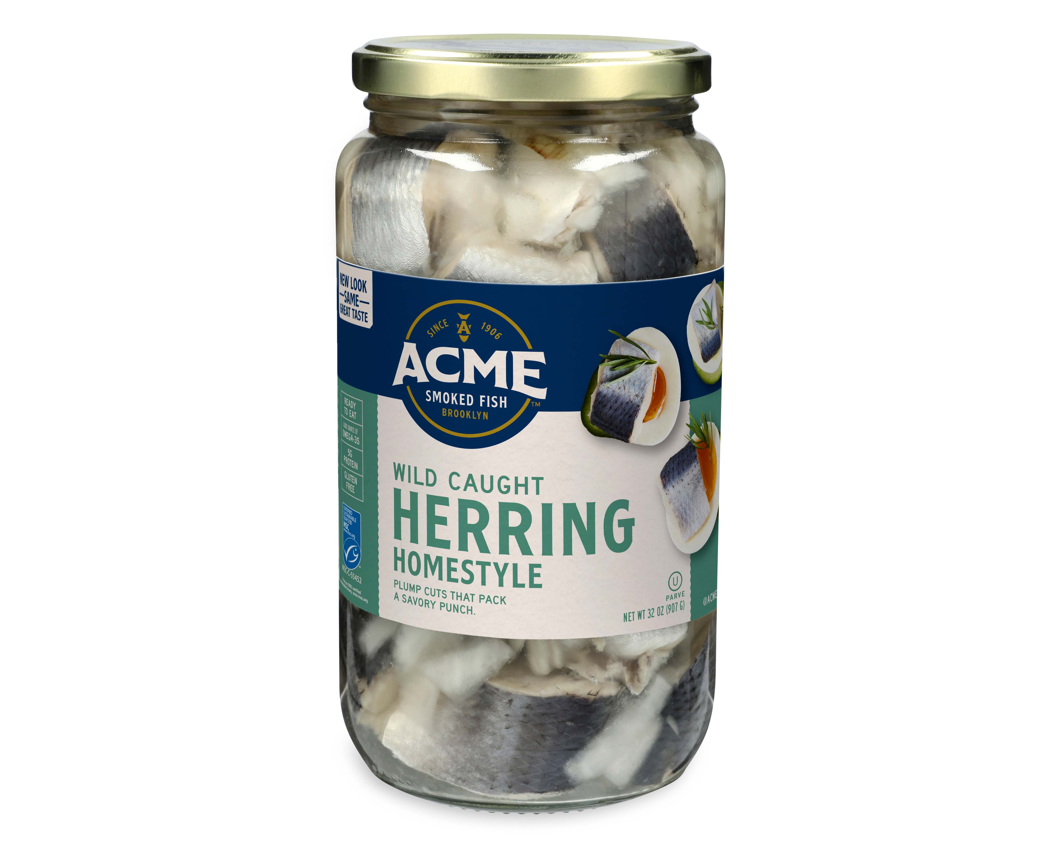 32 oz. Homestyle pickled Herring