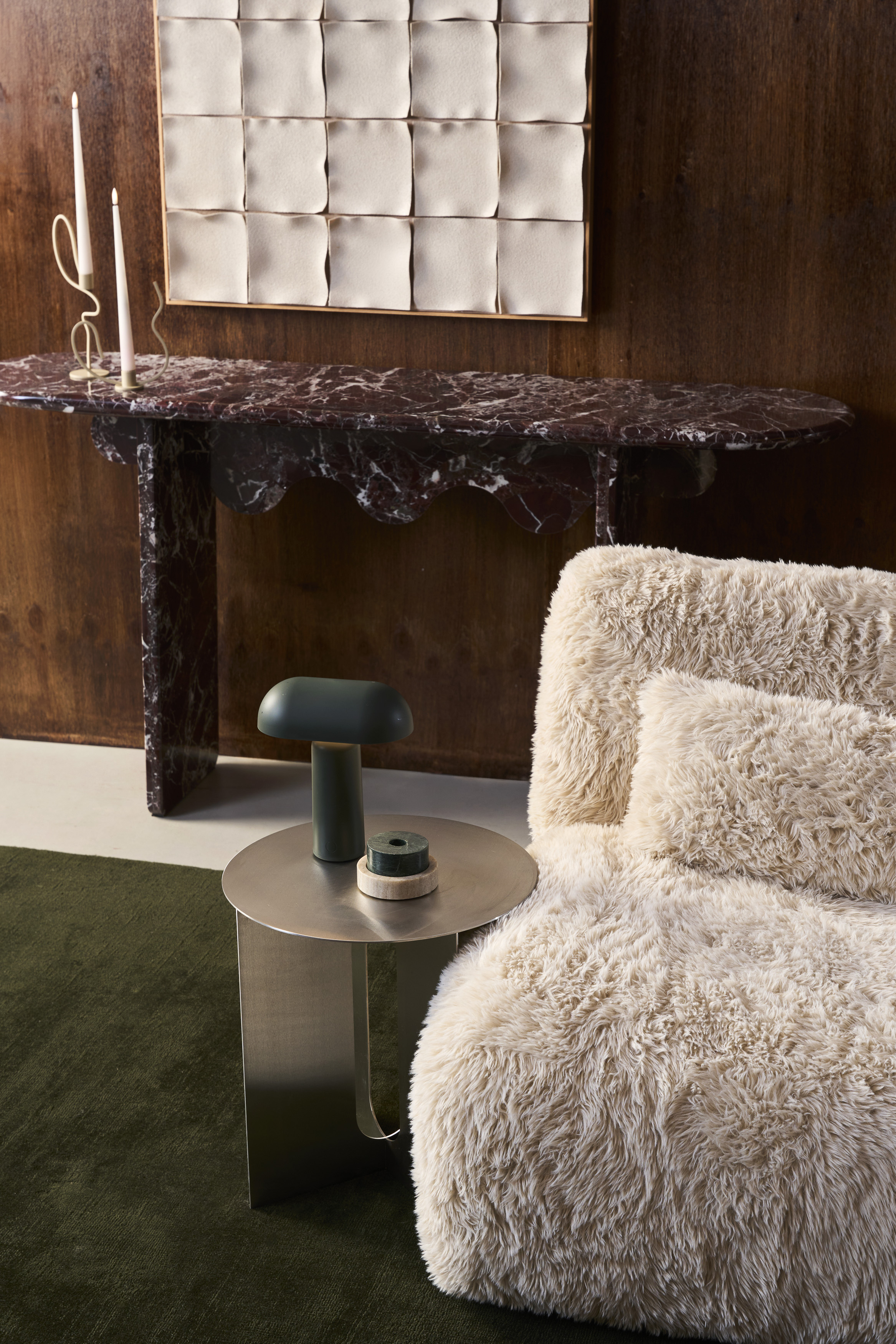 Androgyne Steel Side Table