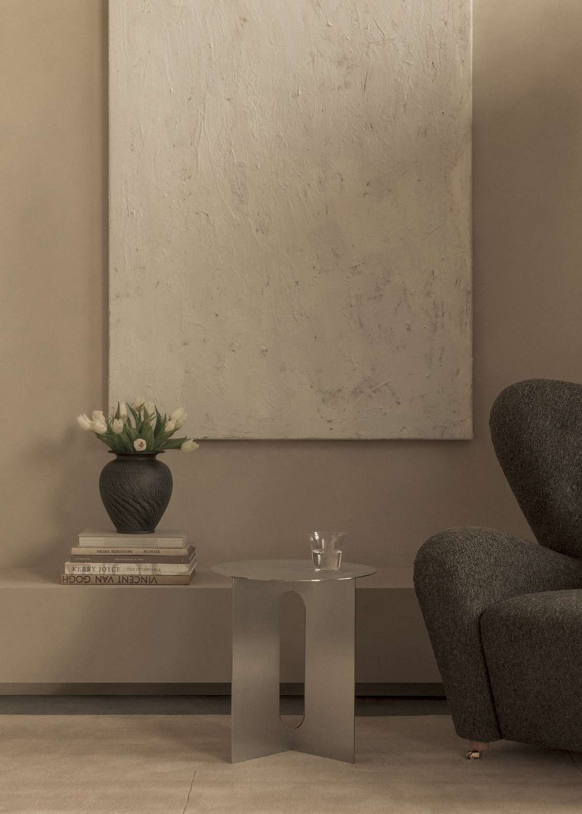 Androgyne Steel Side Table